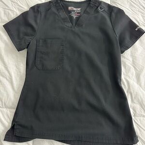 Grey's Anatomy Black Short Sleeve Women's Top